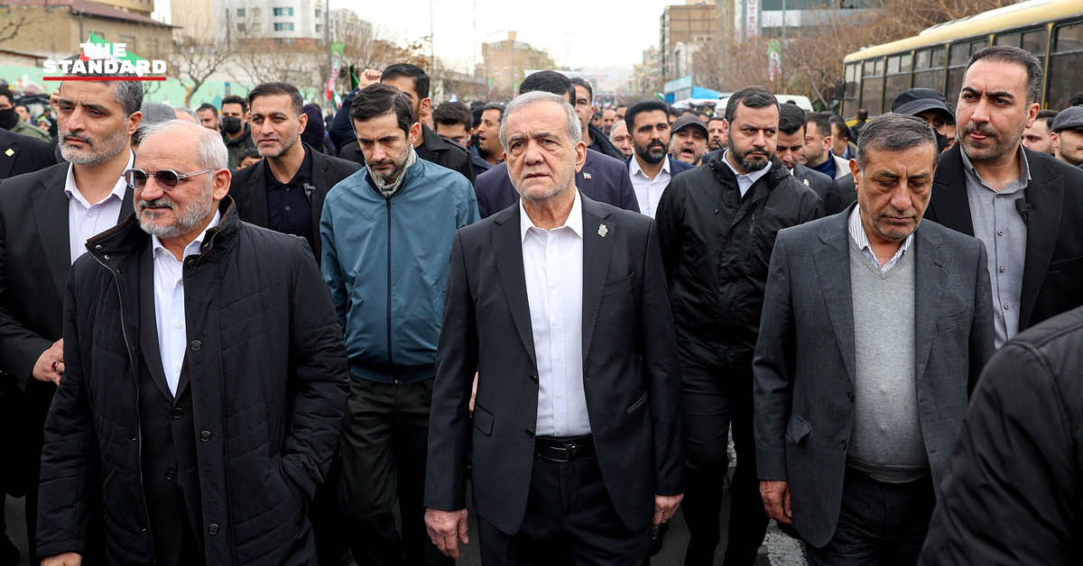 มาซูด เปเซชเคียน ประธานาธิบดีอิหร่าน แถลงการณ์เกี่ยวกับสถานการณ์ความขัดแย้งในตะวันออกกลาง