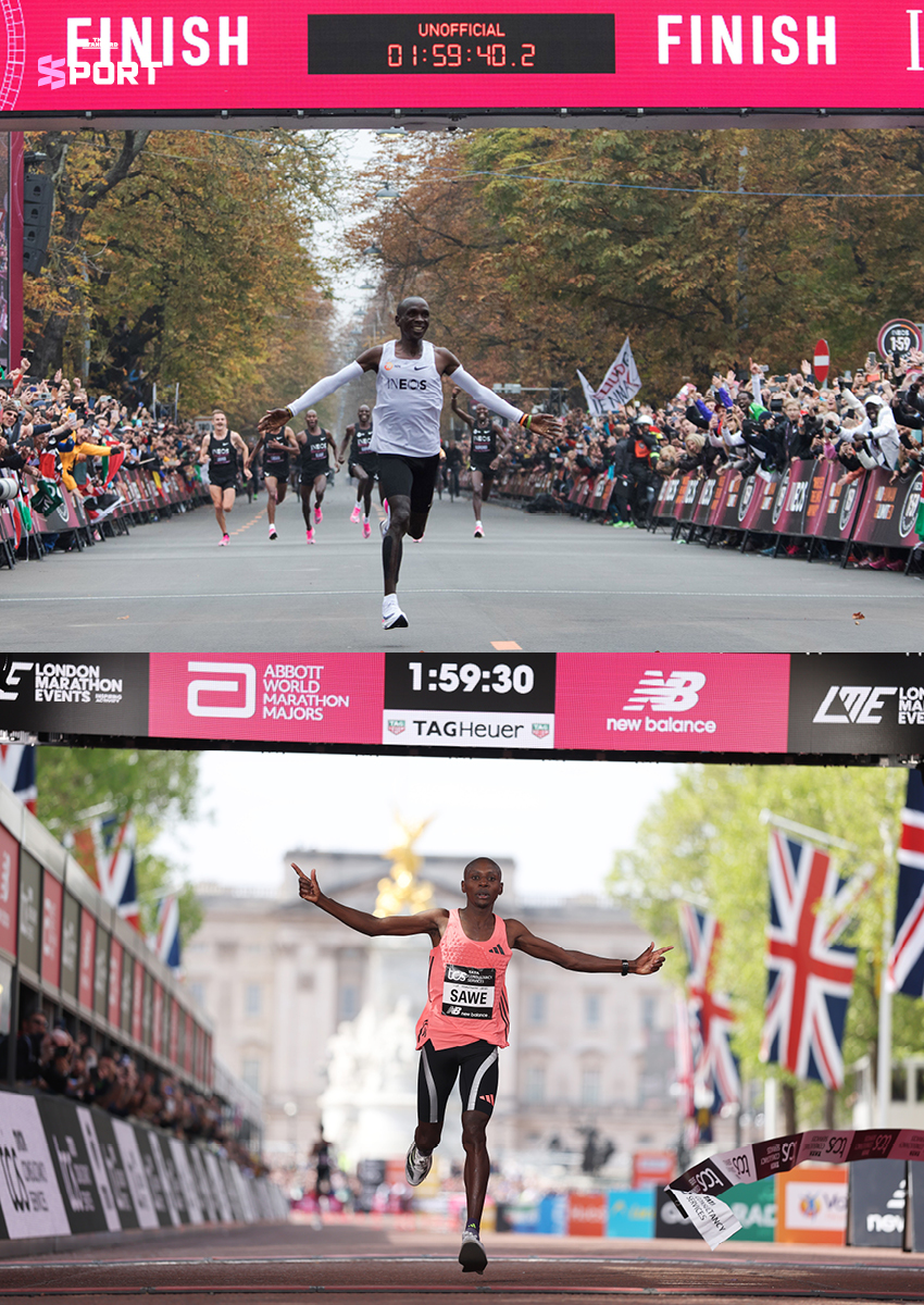 เอเลียด คิปโชเก และ ซาบาสเตียน ซาเว สองนักวิ่งผู้สร้างประวัติศาสตร์ในวงการมาราธอน ก้าวข้ามกำแพง Sub-2 1