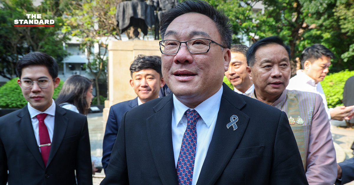 จุลพันธ์ อมรวิวัฒน์ รมว.แรงงาน แถลงข่าวความคืบหน้าการช่วยแรงงานไทย