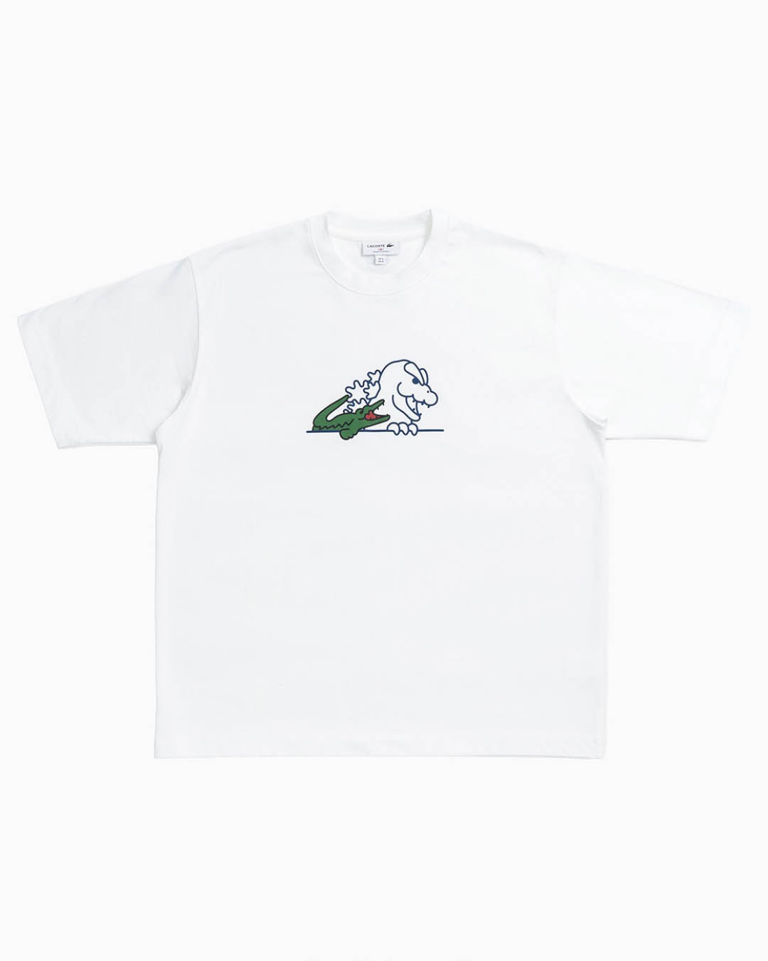 ภาพคอลเลกชัน LACOSTE x Godzilla 2.0 ดีไซน์ใหม่โทนสีกรมท่า 2