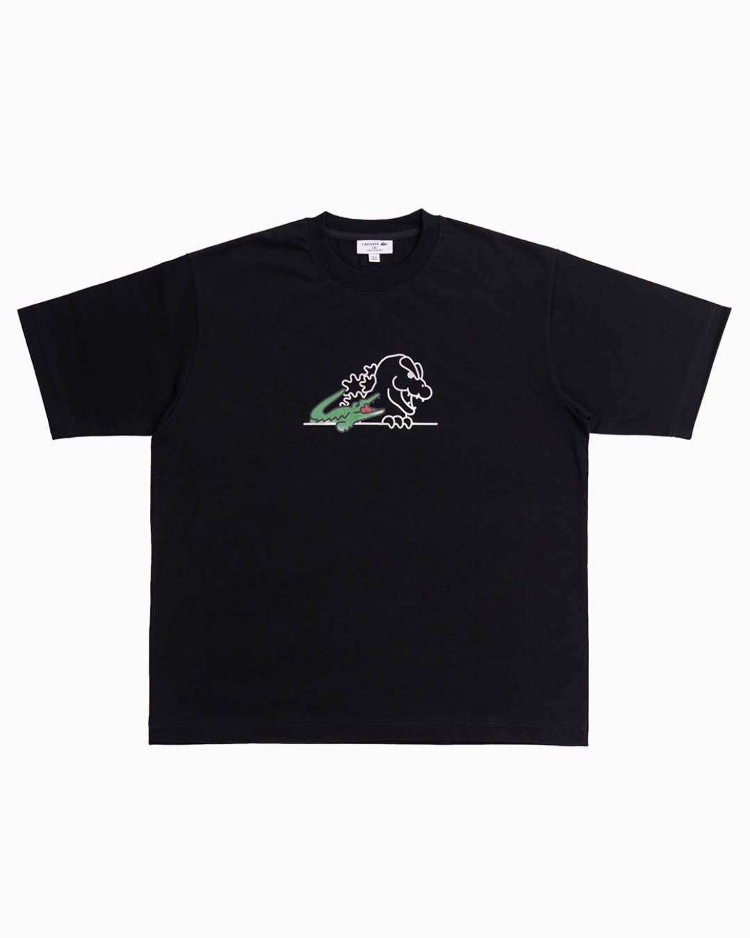 ภาพคอลเลกชัน LACOSTE x Godzilla 2.0 ดีไซน์ใหม่โทนสีกรมท่า 3