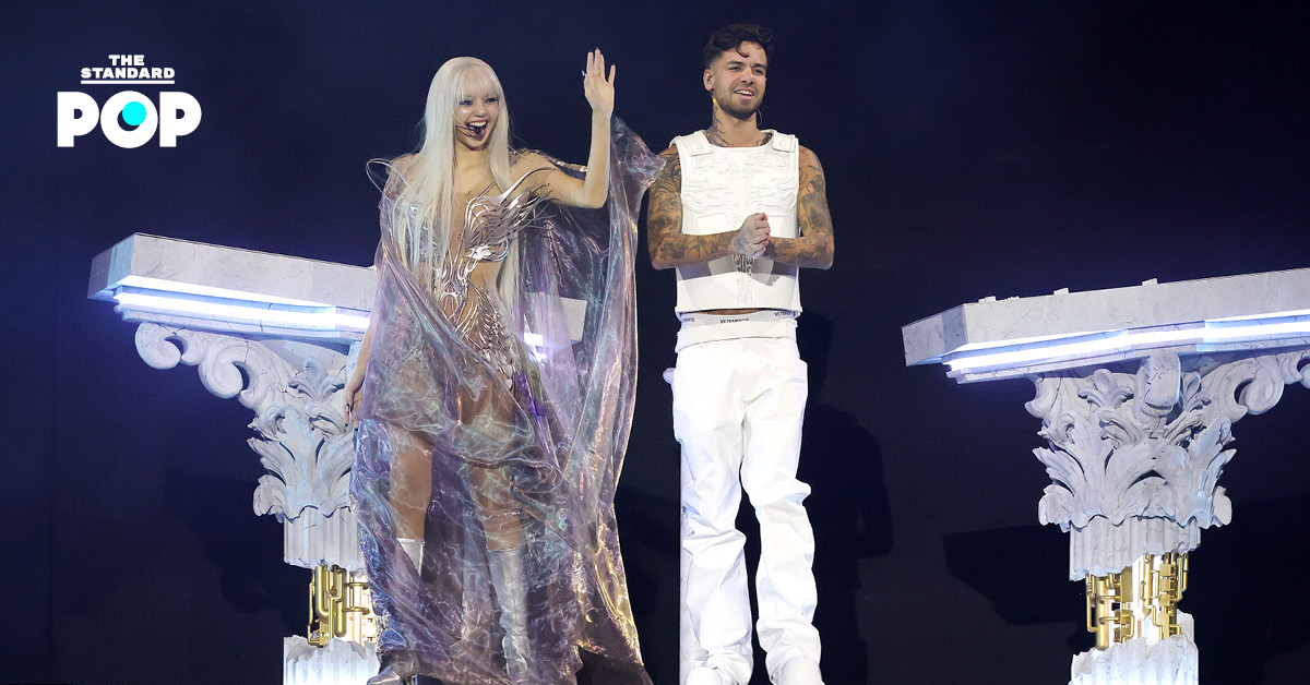 LISA และ Anyma แสดงบนเวทีร่วมกันในเทศกาลดนตรี Coachella