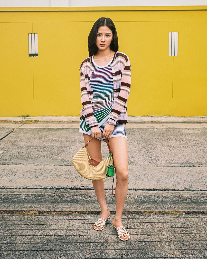 ภาพจากแคมเปญ LOEWE Songkran ที่นำเสนอการเฉลิมฉลองเทศกาลสงกรานต์ของประเทศไทย 1