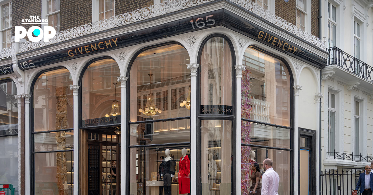 หน้าร้าน Givenchy แบรนด์ในเครือ LVMH