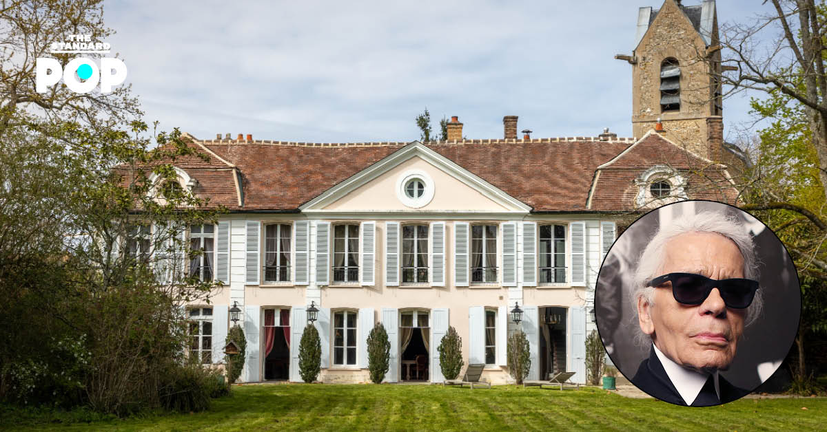 ภาพคฤหาสน์ Manoir du Mée อดีตที่พำนักของ Karl Lagerfeld ที่กำลังประกาศขาย