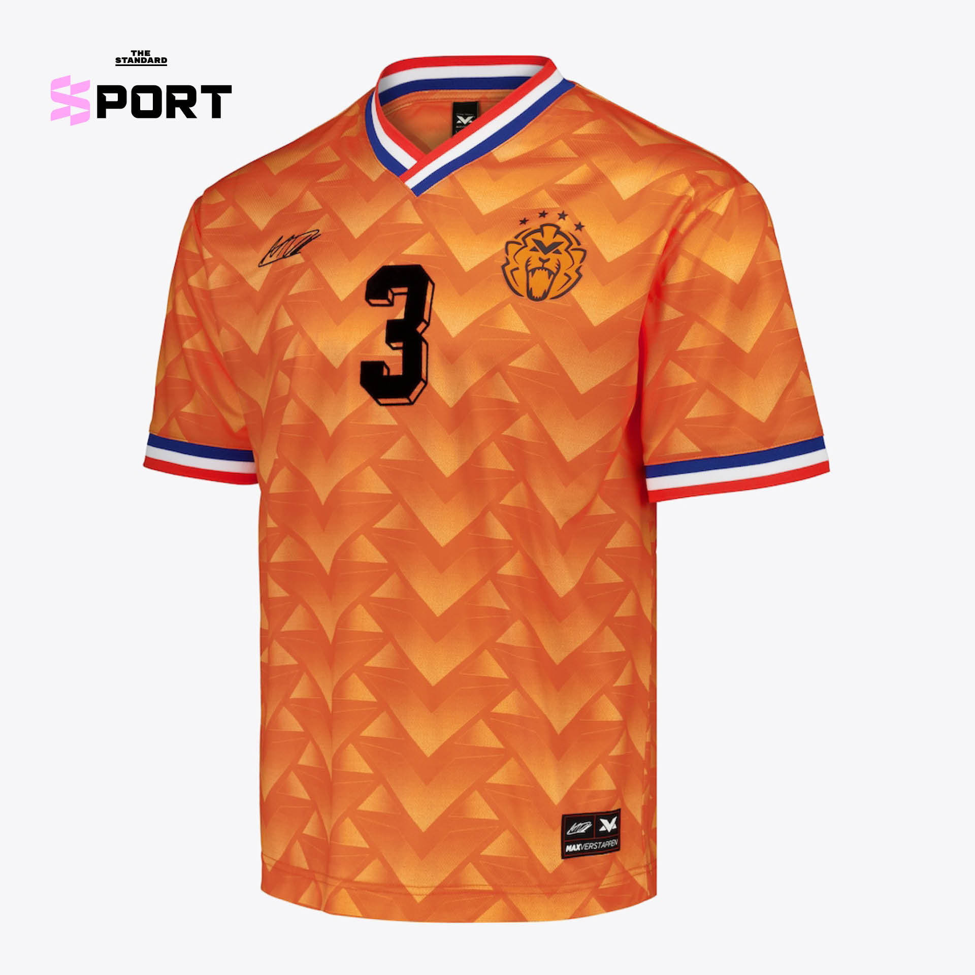 แม็กซ์ เวอร์สแตพเพน สวมเสื้อฟุตบอลคอลเลกชัน Orange Unity 1