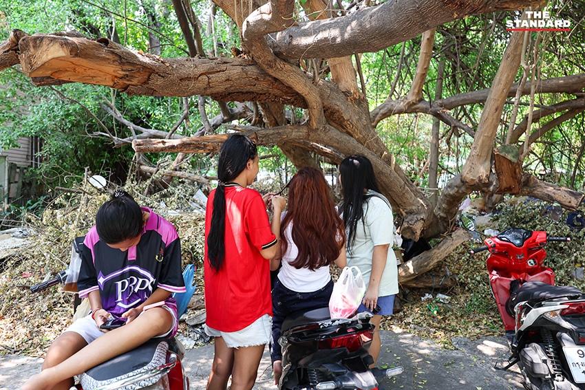ภาพประกอบสภาพอากาศร้อนจัดและพายุฝนฟ้าคะนองในกรุงเทพฯ ตามประกาศกรมอุตุนิยมวิทยา 3