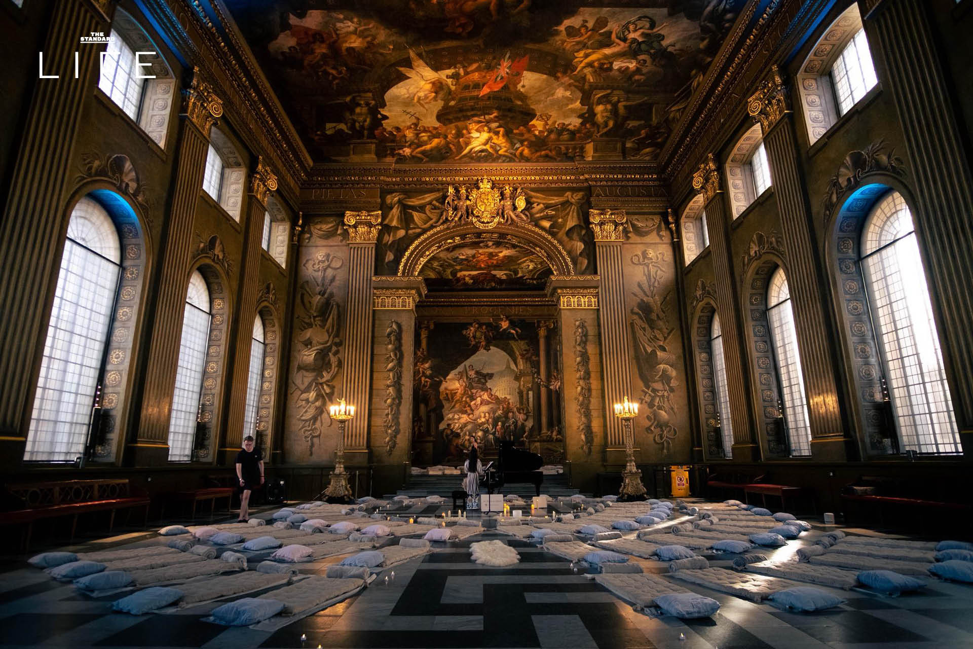 ภาพกิจกรรม Wellness Activity และ Workout ในโบราณสถานและพิพิธภัณฑ์ทั่วโลก 1