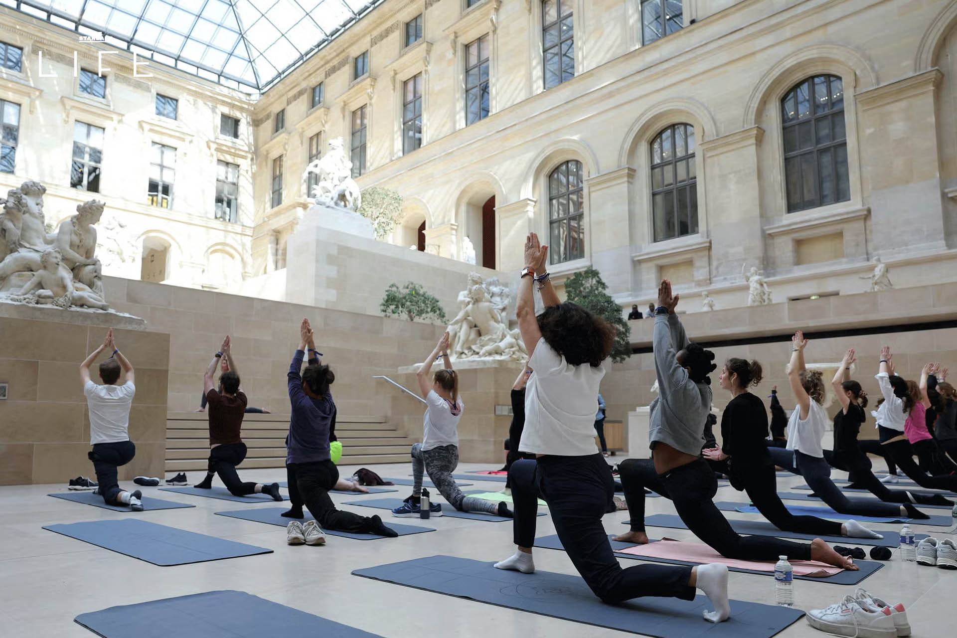 ภาพกิจกรรม Wellness Activity และ Workout ในโบราณสถานและพิพิธภัณฑ์ทั่วโลก 5