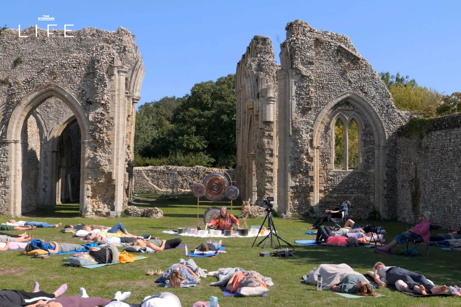 ภาพกิจกรรม Wellness Activity และ Workout ในโบราณสถานและพิพิธภัณฑ์ทั่วโลก 6