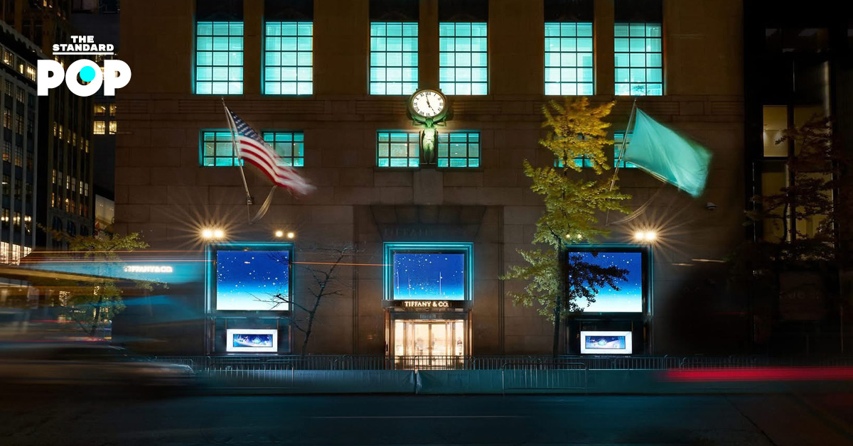 ร้าน Tiffany & Co. หนึ่งในแบรนด์ลักชัวรีที่นิยมเปิดสาขาในนิวยอร์ก