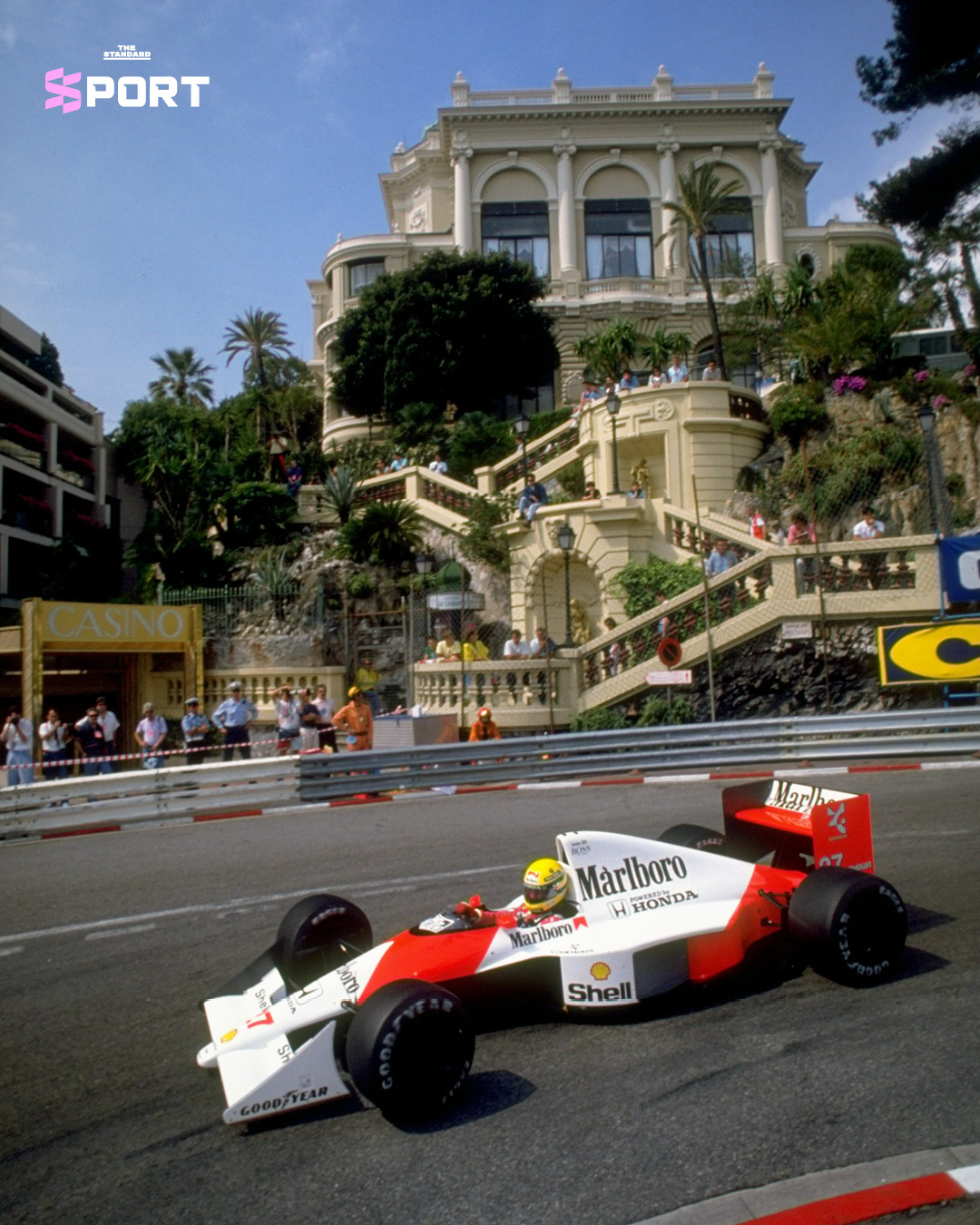 ภาพประกอบ: มาร์โกต์ ร็อบบี และสนามแข่งรถ Formula 1 โมนาโก 1