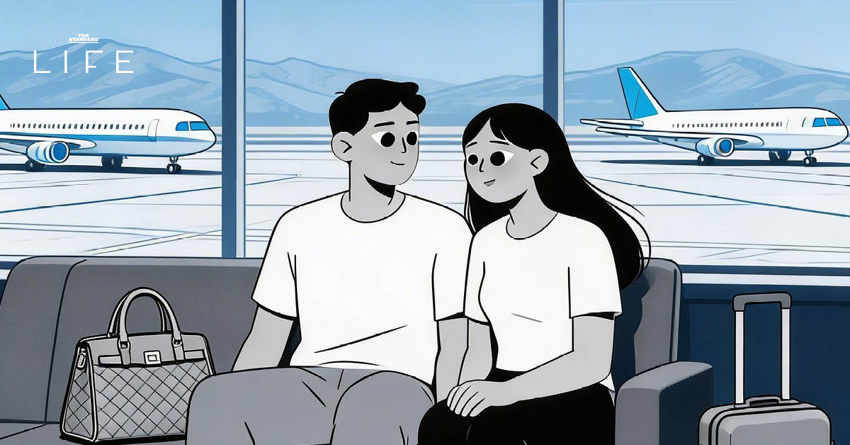 ภาพแสดงสถานการณ์ราคาน้ำมันและตั๋วเครื่องบินที่ปรับตัวขึ้น