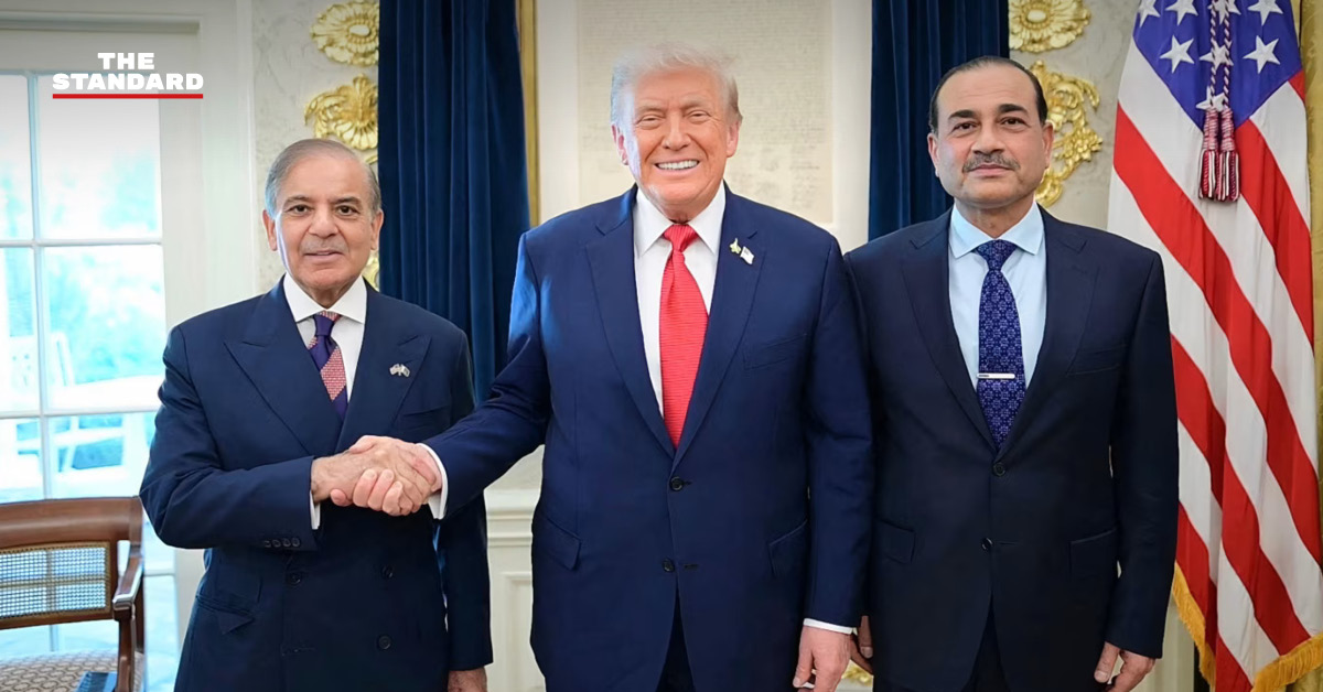 ภาพการเจรจาทางการทูต โดยมีผู้นำ ปากีสถาน เป็นตัวกลางยุติความขัดแย้ง สหรัฐฯ-อิหร่าน