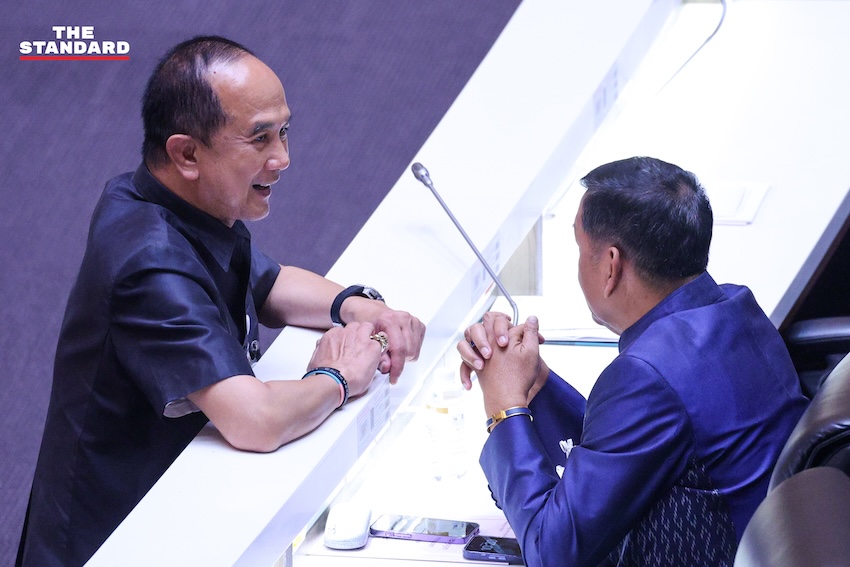 ภาพบรรยากาศการประชุมสภาผู้แทนราษฎรเพื่อแถลงนโยบายรัฐบาลวันที่สอง 20