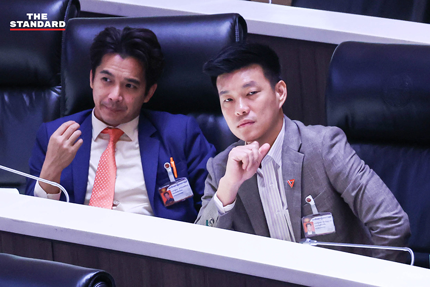 ภาพบรรยากาศการประชุมสภาผู้แทนราษฎรเพื่อแถลงนโยบายรัฐบาลวันที่สอง 8