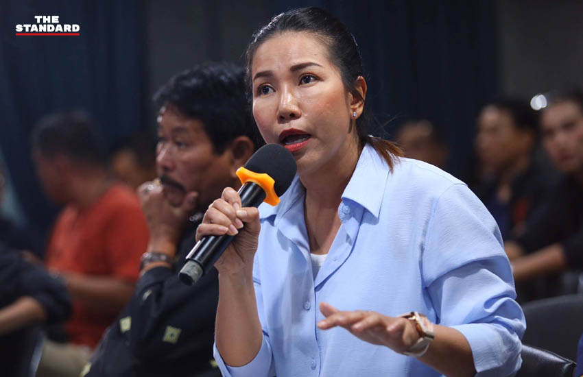 ภาพสมาชิก พรรคประชาชน รณรงค์เสนอร่าง พ.ร.บ. ประกันสังคม เพื่อปฏิรูป 4 ด้าน 4