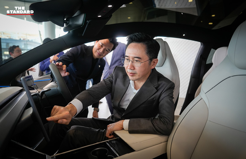 ศ.ดร.ยศชนัน วงศ์สวัสดิ์ และตัวแทนพรรคเพื่อไทย หารือกับผู้บริหาร Tesla เรื่อง Physical AI 2