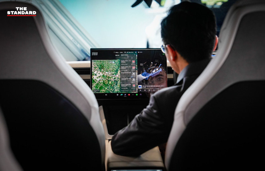 ศ.ดร.ยศชนัน วงศ์สวัสดิ์ และตัวแทนพรรคเพื่อไทย หารือกับผู้บริหาร Tesla เรื่อง Physical AI 7