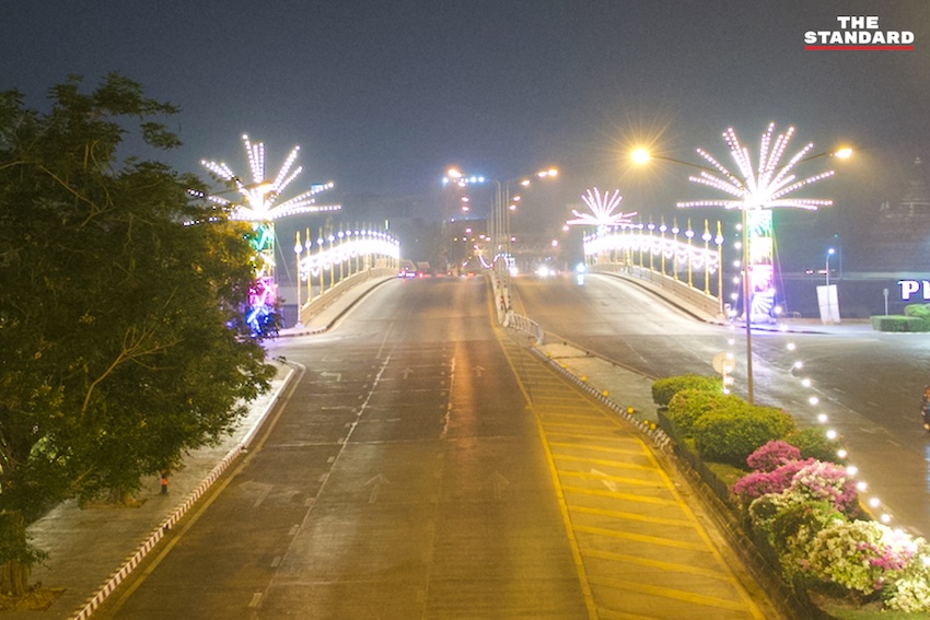 ภาพสถานการณ์ฝุ่น PM 2.5 ในพื้นที่อำเภอเมืองพิษณุโลก ซึ่งอยู่ในระดับ 'สีแดง' และมีค่า AQI สูงถึง 160 5