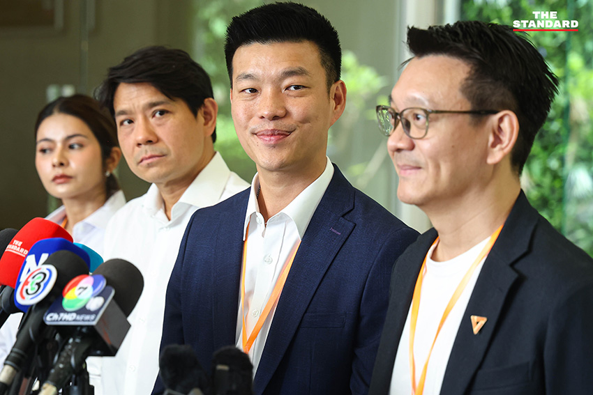 พิจารณ์ เชาวพัฒนวงศ์ ในวันได้รับเลือกเป็นเลขาธิการพรรคประชาชน 5