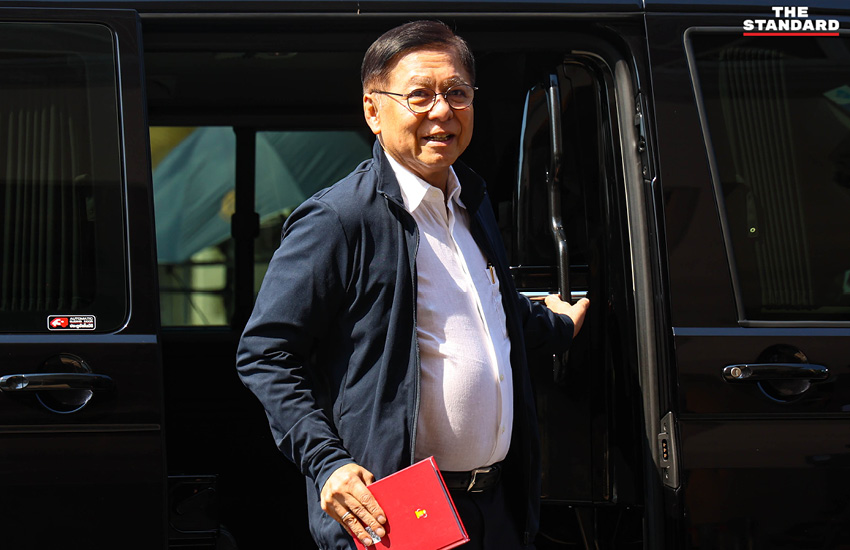 นายกรัฐมนตรี อนุทิน ชาญวีรกูล เป็นประธานการประชุมคณะรัฐมนตรีนัดแรกที่ทำเนียบรัฐบาล 19