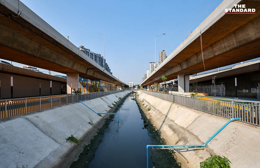 มุมสูงสวนสาธารณะใต้ทางยกระดับ ราชพฤกษ์-รัชดาฯ 3