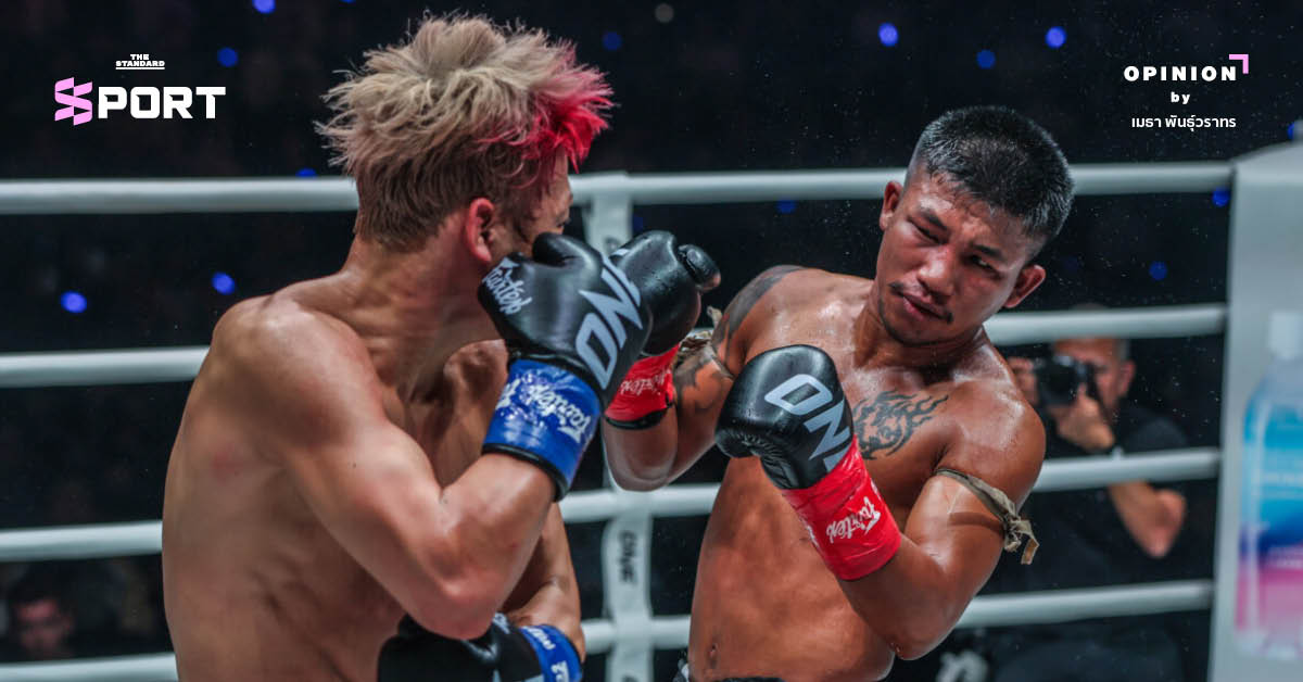 ภาพ รถถัง จิตรเมืองนนท์ นักมวยไทยในสังเวียน สะท้อนคำถามถึงความเป็นมืออาชีพ