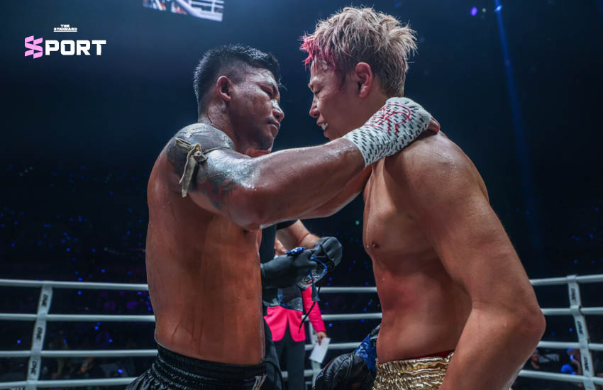 ภาพ รถถัง จิตรเมืองนนท์ นักมวยไทยในสังเวียน สะท้อนคำถามถึงความเป็นมืออาชีพ 3