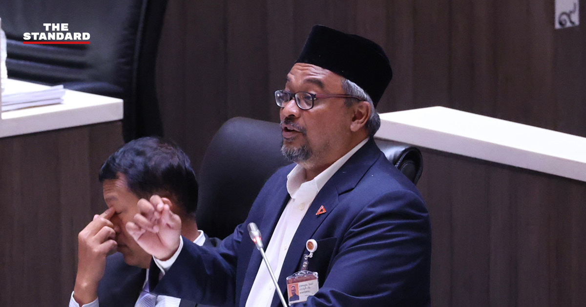 ภาพ รอมฎอน ปันจอร์ สส.บัญชีรายชื่อ พรรคประชาชน ชง ประธานสภาฯ ตั้ง คณะกรรมการ ติดตาม คดี ลอบยิง สส. กมลศักดิ์