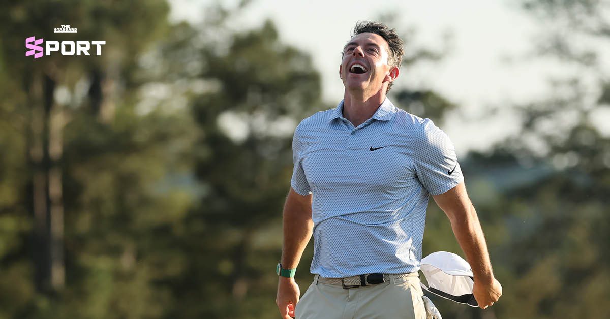 รอรี่ แม็คอิลรอย กำลังพัตต์พร้อมข้อมูล Heart Rate จาก WHOOP