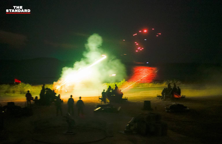 ผบ.ทร. ตรวจเยี่ยม การฝึกยิงอาวุธทางยุทธวิธี ทั้งกลางวันและกลางคืน 2