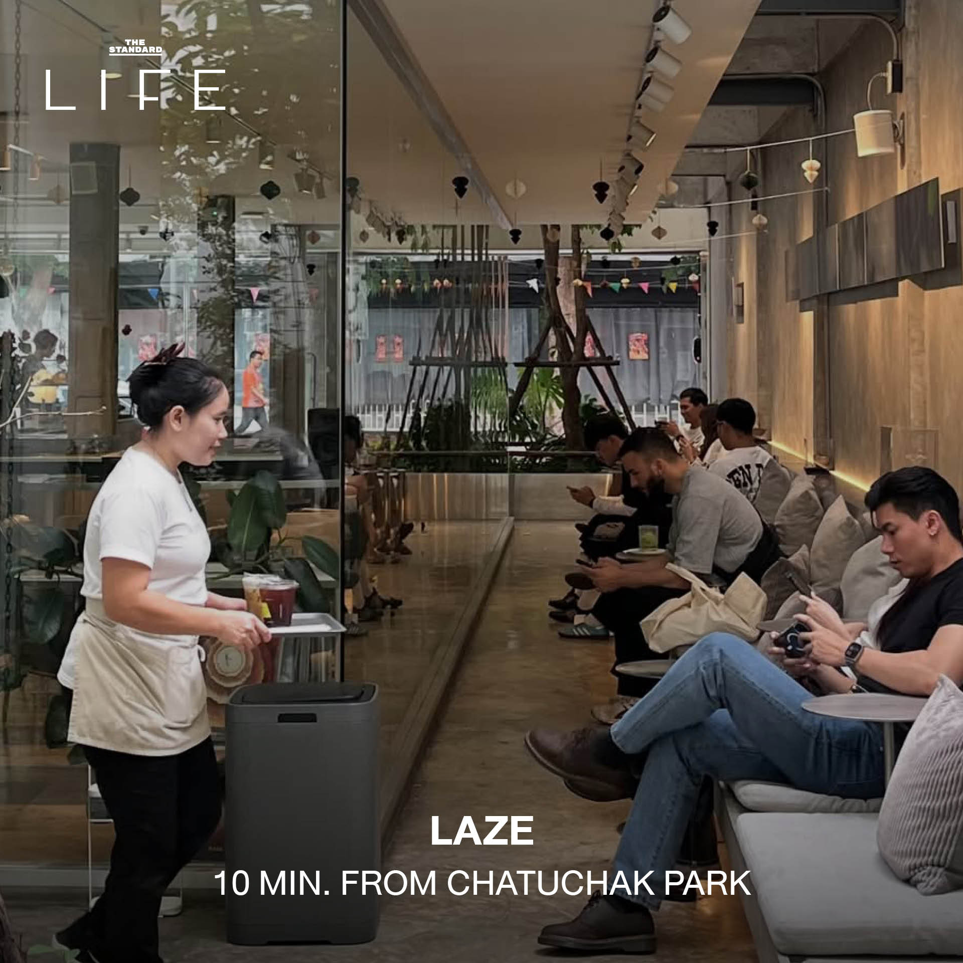 ภาพรวมคาเฟ่สำหรับนักวิ่ง 15 แห่งรอบสวนจตุจักรและสวนรถไฟ 4