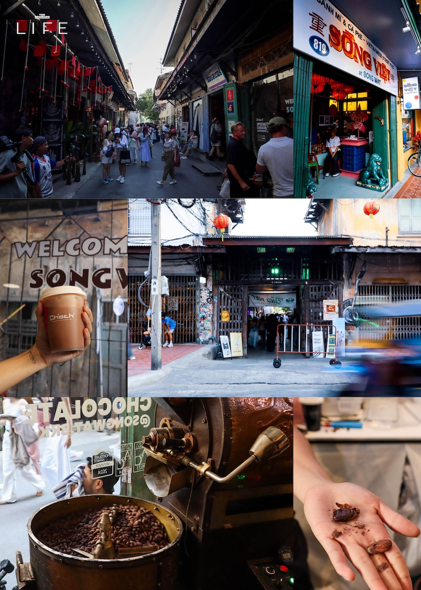 ภาพบรรยากาศผู้คนเดินเที่ยวงาน ทรงวาดคัดไทย 2569 พร้อมสะสมแสตมป์ตามจุดเช็กพอยต์ 2