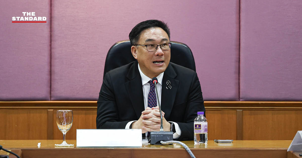 จุลพันธ์ อมรวิวัฒน์ แถลงข่าวกรณีงบการเงินสำนักงานประกันสังคมคลาดเคลื่อน ยืนยันเงินกองทุนไม่หาย