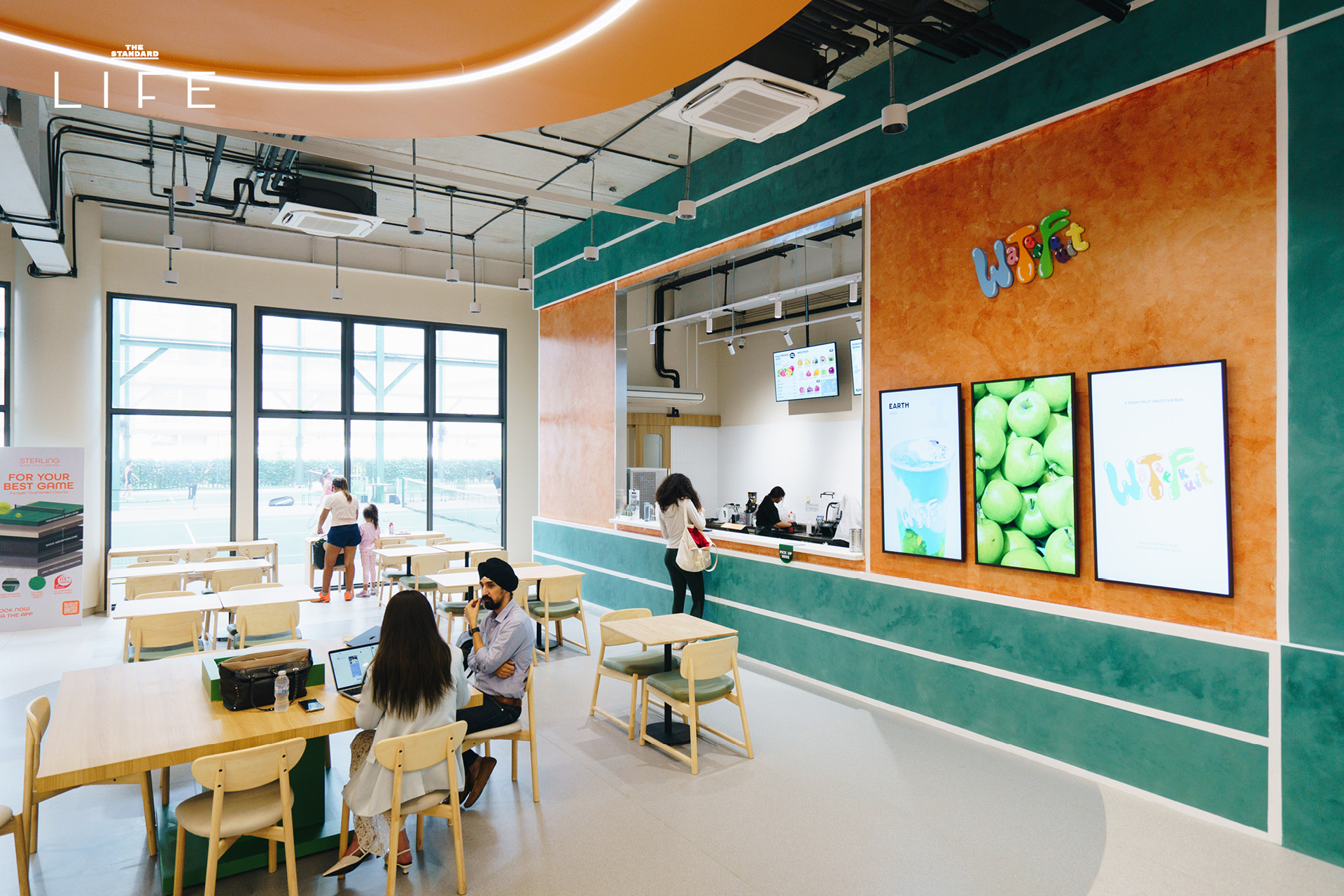 ภาพคอร์ต Pickleball ภายใน Sterling สเปซกีฬาและเวลเนสแห่งใหม่ใจกลางสุขุมวิท 24 10