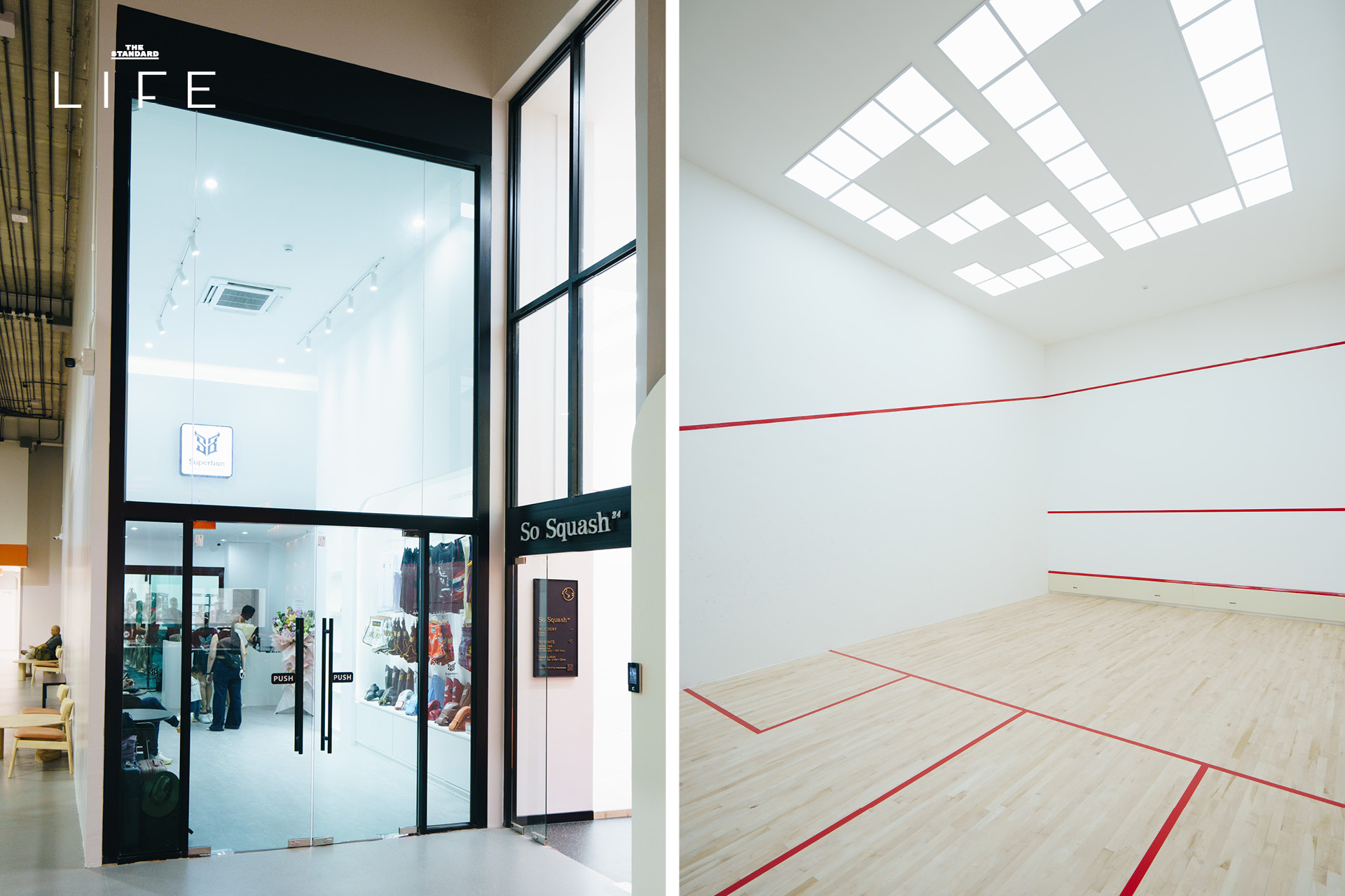 ภาพคอร์ต Pickleball ภายใน Sterling สเปซกีฬาและเวลเนสแห่งใหม่ใจกลางสุขุมวิท 24 16