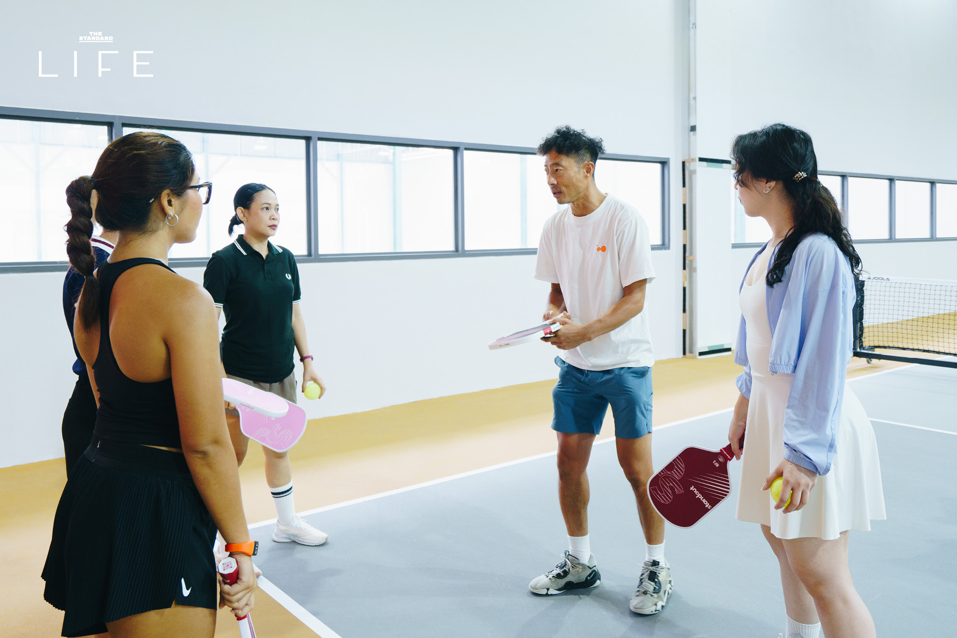 ภาพคอร์ต Pickleball ภายใน Sterling สเปซกีฬาและเวลเนสแห่งใหม่ใจกลางสุขุมวิท 24 19