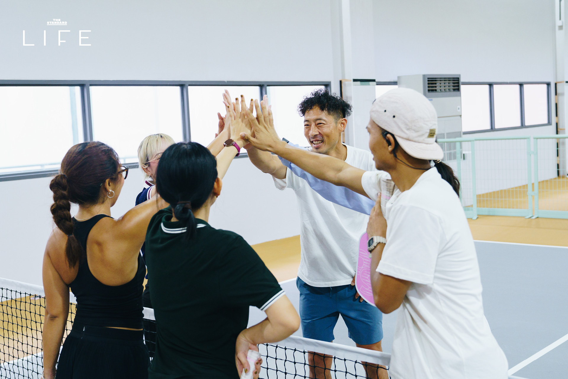 ภาพคอร์ต Pickleball ภายใน Sterling สเปซกีฬาและเวลเนสแห่งใหม่ใจกลางสุขุมวิท 24 30