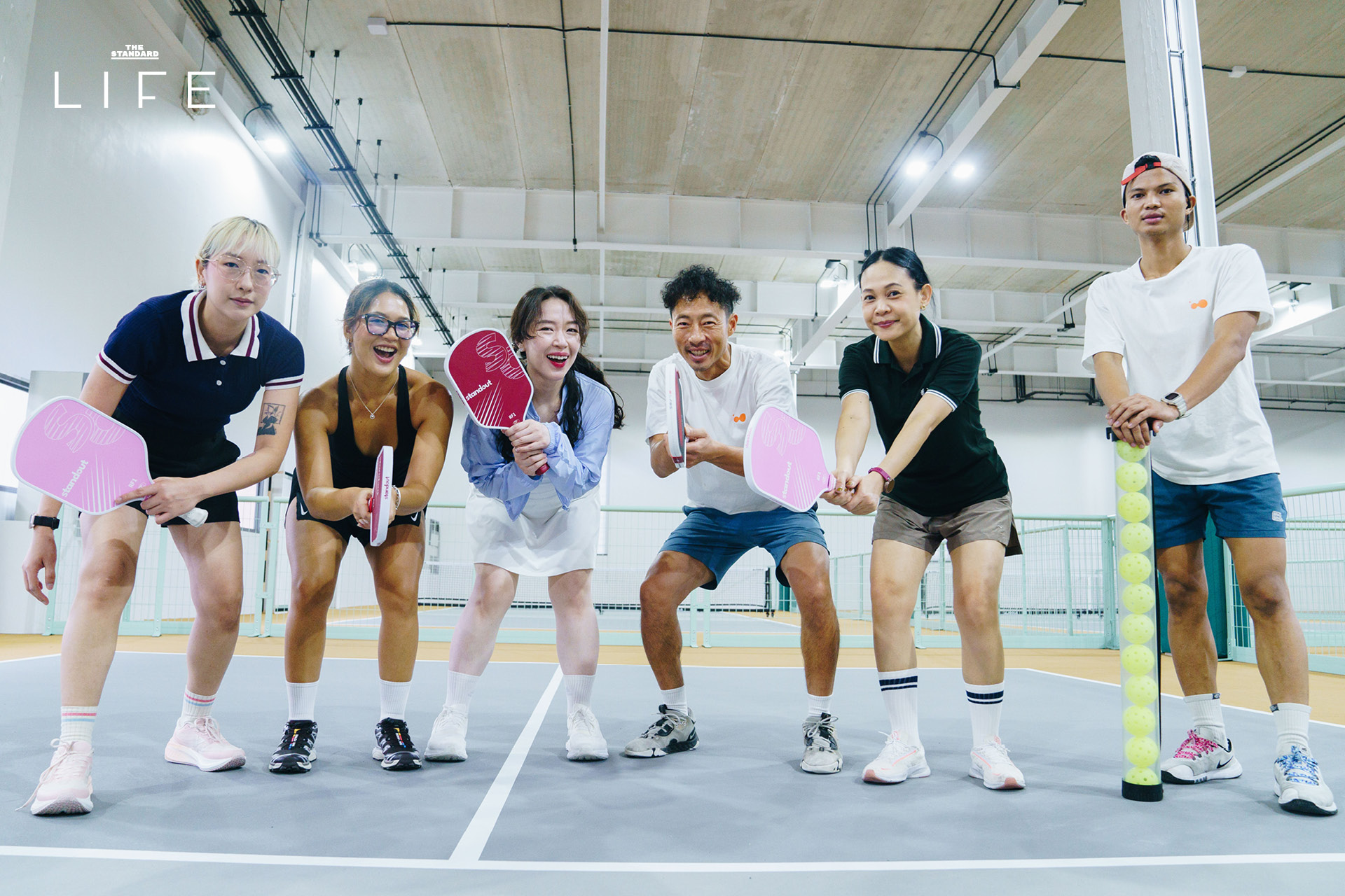 ภาพคอร์ต Pickleball ภายใน Sterling สเปซกีฬาและเวลเนสแห่งใหม่ใจกลางสุขุมวิท 24 32