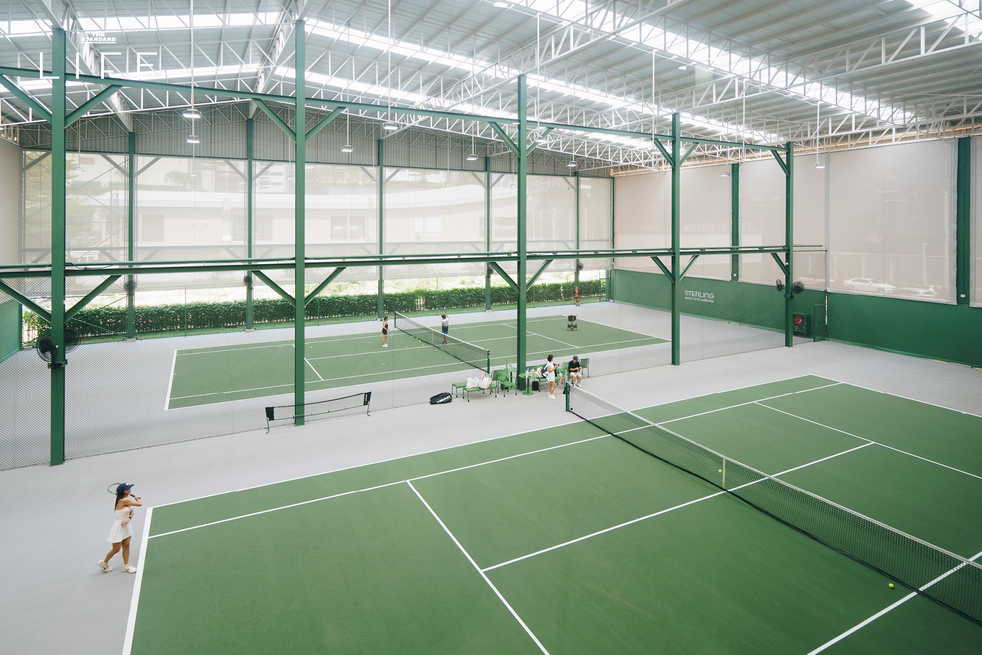 ภาพคอร์ต Pickleball ภายใน Sterling สเปซกีฬาและเวลเนสแห่งใหม่ใจกลางสุขุมวิท 24 4