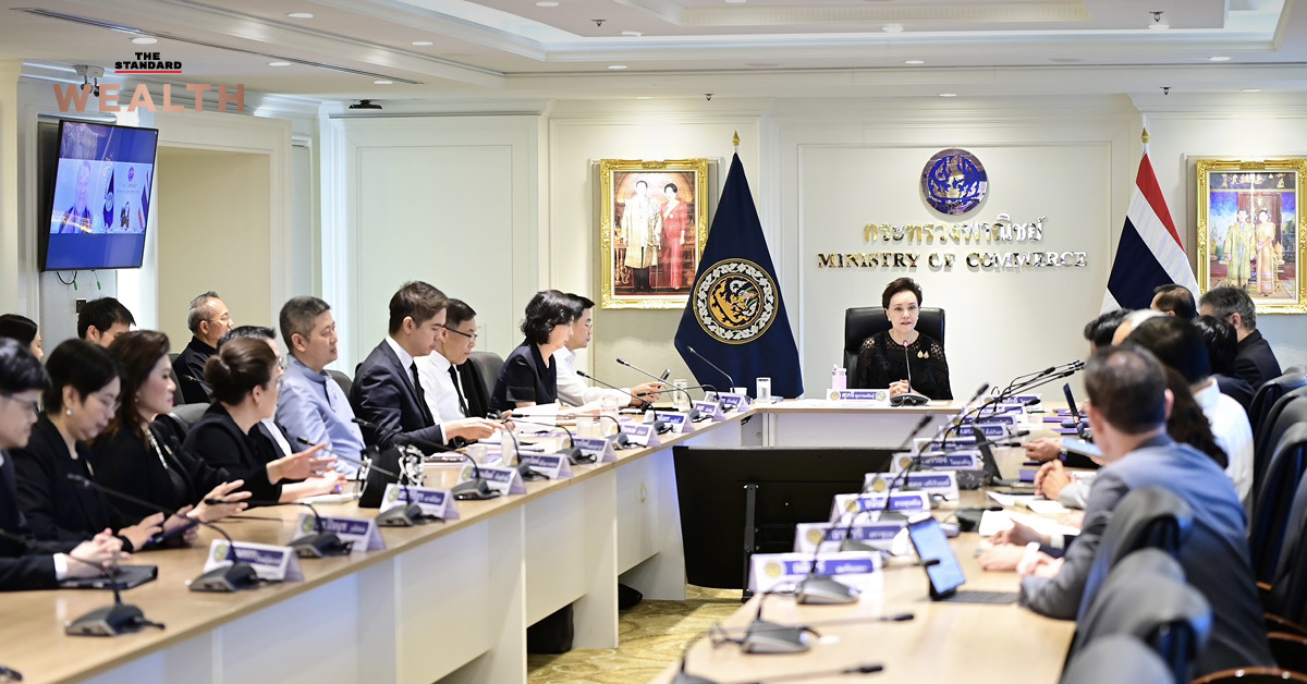 รองนายกฯ ศุภจี สุธรรมพันธุ์ พร้อมคณะที่ปรึกษาเศรษฐกิจ-การค้า หารือแนวทางขับเคลื่อนเศรษฐกิจไทย