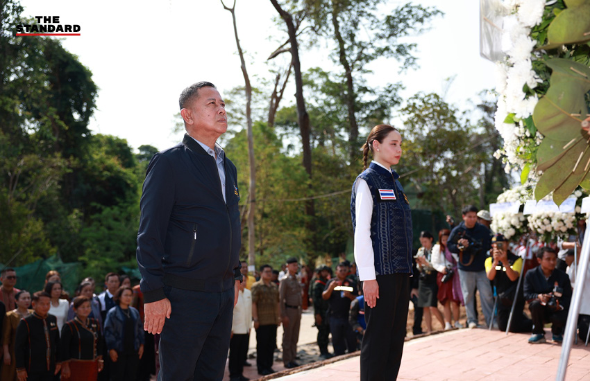 พล.ท. อดุลย์ บุญธรรมเจริญ และ ซาบีดา ไทยเศรษฐ์ ร่วมน้อมรำลึกวีรชนผู้กล้า ครบรอบเหตุปะทะชายแดนไทย-กัมพูชา ที่สุรินทร์ 1