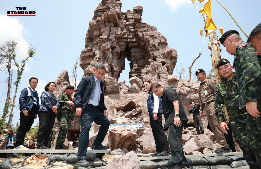 พล.ท. อดุลย์ บุญธรรมเจริญ และ ซาบีดา ไทยเศรษฐ์ ร่วมน้อมรำลึกวีรชนผู้กล้า ครบรอบเหตุปะทะชายแดนไทย-กัมพูชา ที่สุรินทร์ 7