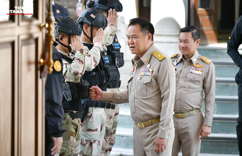 ภาพ นายกรัฐมนตรี แถลงข่าวผลการปราบปรามสแกมเมอร์ นอมินี และบ่อนเถื่อน 1