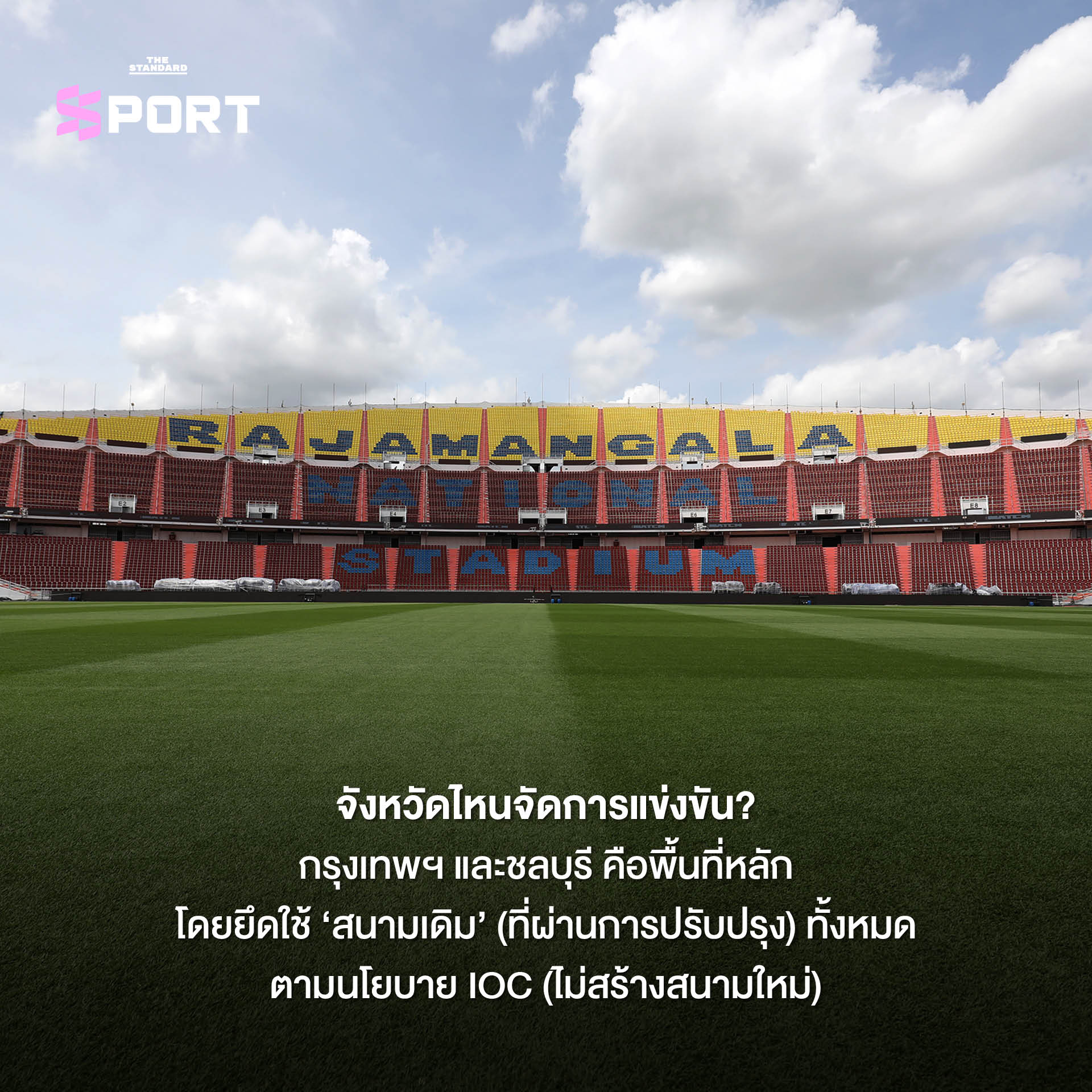 แผนการเป็นเจ้าภาพ Youth Olympic Games 2030 ของประเทศไทย แสดงสนามแข่งขันและหมู่บ้านนักกีฬา 2