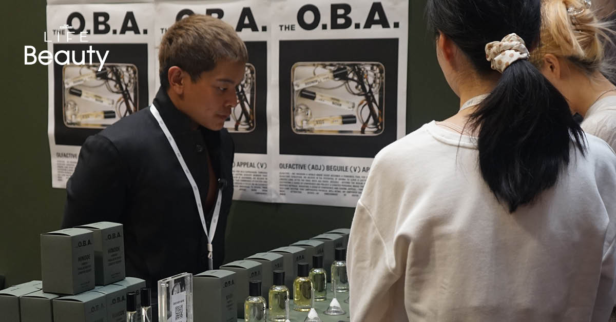 ภาพน้ำหอม THE O.B.A. จัดแสดงในงาน NOTES Shanghai ที่นคร เซี่ยงไฮ้