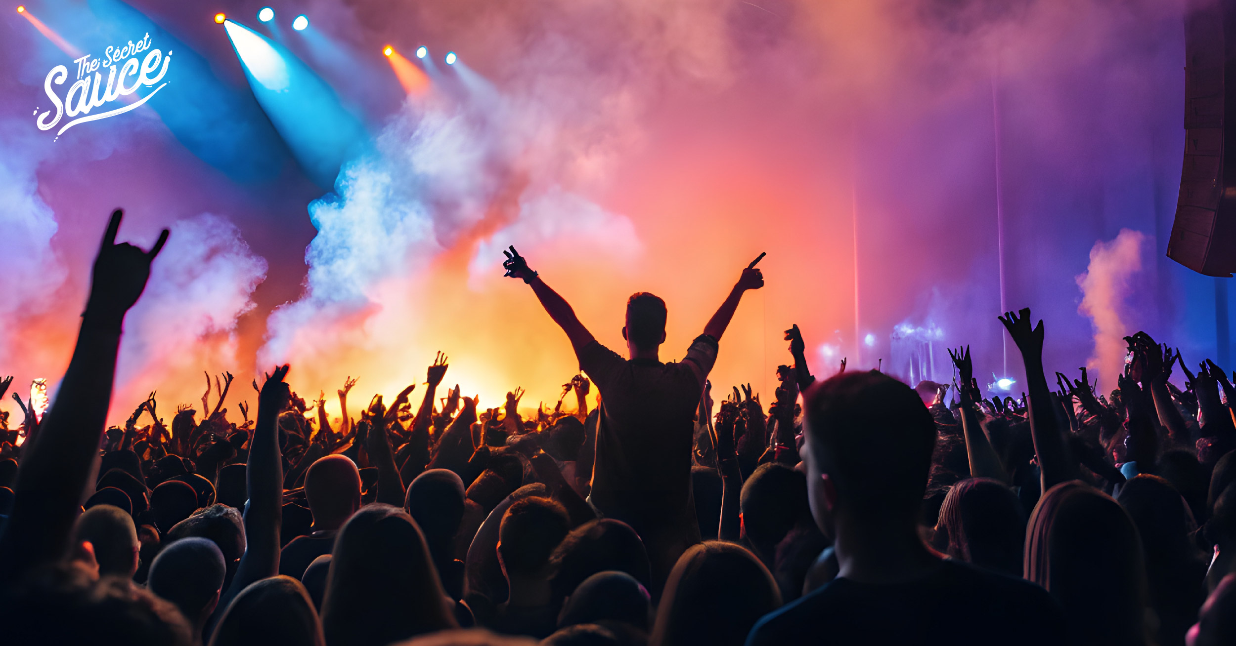 มือคนรุ่นใหม่ชูริสแบนด์ในคอนเสิร์ต EDM แสดงออกถึงความสุขจาก Treatonomics