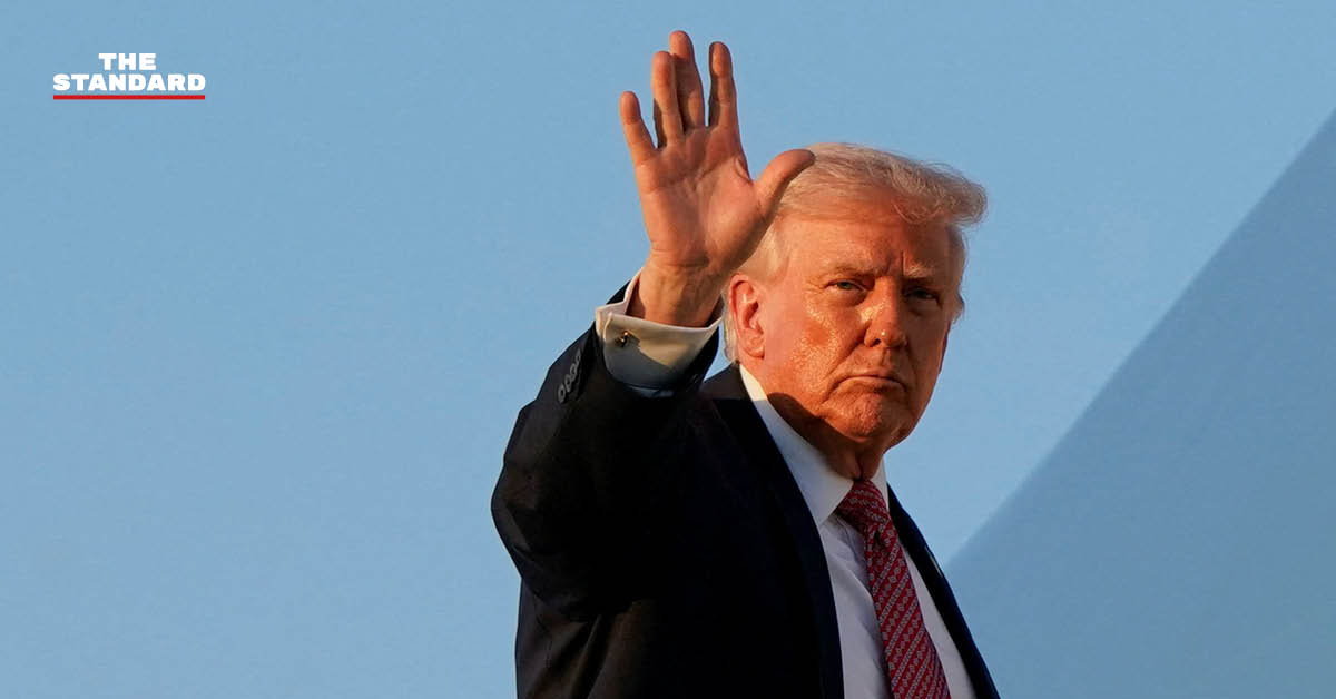 โดนัลด์ ทรัมป์ ผู้นำสหรัฐฯ ระหว่างแถลงข่าวเกี่ยวกับความตึงเครียดกับอิหร่าน