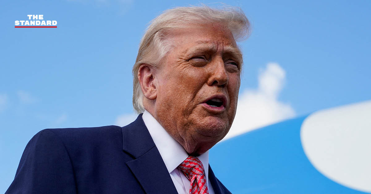 โดนัลด์ ทรัมป์ ประธานาธิบดีสหรัฐอเมริกา